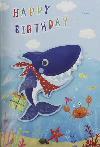 Picture of HAPPY BIRTHDAY CARD SHARK